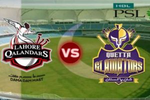 PSL4: Lahore Qalandars vs Quetta Gladiators